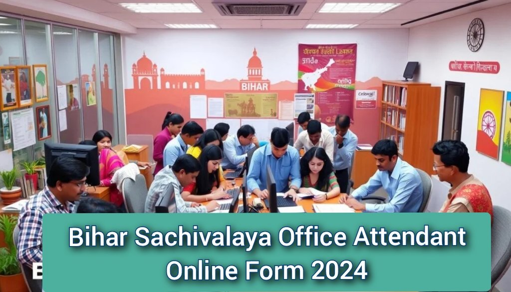 Bihar Sachivalaya Office Attendant Online Form 2024