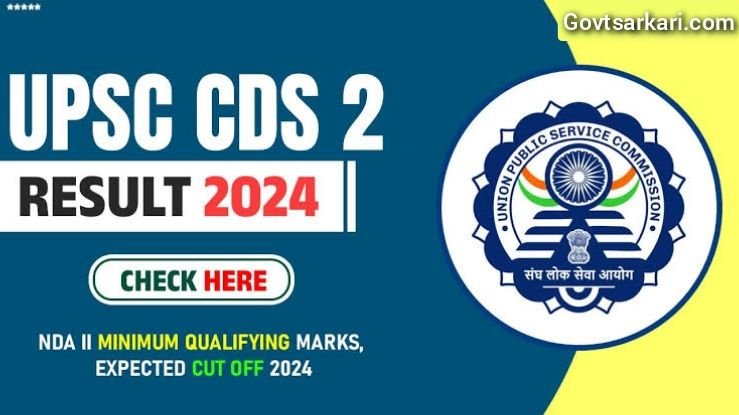 UPSC CDS II Result 2024