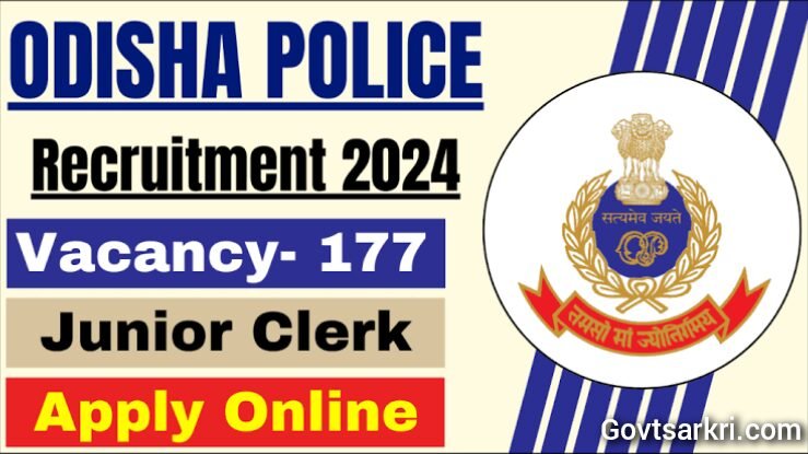 Odisha Police Junior Clerk Recruitment 2024: Apply Now