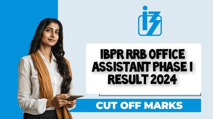 IBPR RRB Office Assistant Phase I Result 2024